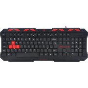 TECLADO GAMER SPIDER PRETO/VERMELHO U*
