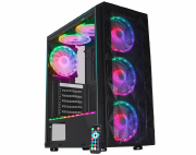 GABINETE GAMER WAVE3 A4TJ PAINEL MESH KIT AABDK11 3 FAN + FITA - KMEX