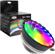 COOLER P/ PROCESSADOR UNIVERSAL RGB C/ 15 LEDS - DX-7000 M