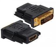 ADAPTADOR HDMI FEMEA X DVI MACHO - HARDLINE