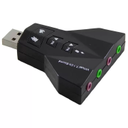 ADAPTADOR PLACA DE SOM USB C/ 4 PORTAS P2 - LOTUS