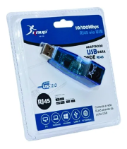 ADAPTADOR USB PARA RJ45 HB-T66 - KNUP M