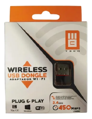 ADAPTADOR WIRELESS USB NANO 2.4GHZ 450MBPS LY84381