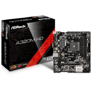 BOARD A320M-HD M-ATX DDR4 HDMI USB 3.0 AMD AM4 - ASROCK