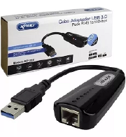 CABO ADAPTADOR USB 3.0 REDE RJ45 KP-T86 - KNUP