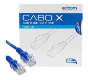 CABO DE REDE CAT5E 50M CBX-N5C500 EXBOM
