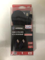 CABO HDMI 2 MTS 6MM  2.0 V - ULTRA HD 4K - BLISTER - PADRAO