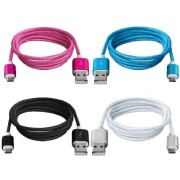 CABO MICRO USB V8 COM NYLON SMARTOGO 1,2M WI317 - MULTILASER