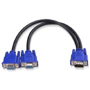 CABO Y (1X VGA DB15 M X VGA 2X DB15 F)