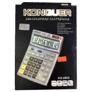 CALCULADORA ELETRONICA 12 DIGITOS/BATERIA/SOLAR KQ-120B