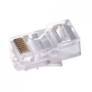 CONECTOR RJ 45 CAT6 (100 UNIDADES)