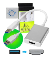 CONVERSOR USB 3.0 X HDMI F AD-902H - DEX M