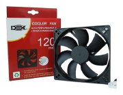 COOLER FAN PRETO 120X120 DX-12C - DEX M