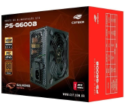 FONTE ATX 600W PS-G600B 80 PLUS BRONZE - C3TECH