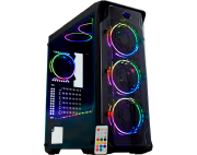 GABINETE GAMER 01B1 DARK TROOPER RBG AFW FAN 3 - KMEX