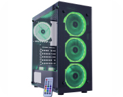 GABINETE GAMER 01N9 ATLANTIS 1, 3 FANS RGB RITMICOS KMEX