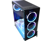 GABINETE GAMER 05N9 ATLANTIS SYNC ARGB AFJ 3 FAN + FITA - KMEX