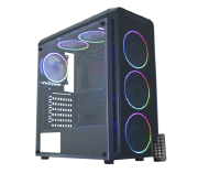 GABINETE GAMER 09G8 INFINITY STREAMER 2, ARGB AKAAD FAN*3 - KMEX