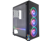 GABINETE GAMER ASGARD STAR 06Z5 ARBG A1BD1K RITMICOS FAN 3 C/ FITA - KMEX