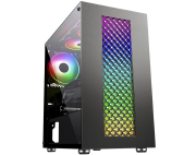 GABINETE GAMER BIFROST3 CG01RU PAINEL LED RGB AURA S/FAN - KMEX