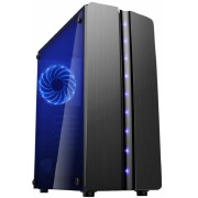 GABINETE GAMER BLUE MATRIX CG-06R8 ATX USB 3.0 C/LED - KMEX