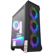 GABINETE GAMER EXTERMINADOR 99RP RGB AFY FAN 3 - KMEX