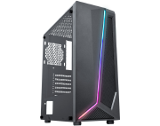 GABINETE GAMER HAWK 38TJ PAINEL FITA LED RGB RAINBOW S/FAN - KMEX