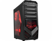 GABINETE GAMER CG-K4AK USB 2.0 S/ FONTE 2X  FAN LED PRETO KMEX