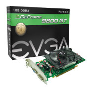 GPU 9800GT 1GB DDR3 256BITS 1400MHZ 01G-P3-N988-L1 - EVGA