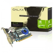 GPU GEFORCE NVIDIA GT710 1GB DDR3 64BIT LOW PROFILE - GALAX
