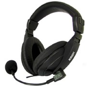 HEADSET PRETO ARS-7500 C/ MICROFONE - KMEX