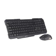 KIT TECLADO + MOUSE S/FIO PRETO 1000DPI ABNT2 K-W10BK - C3TECH