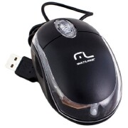 MOUSE OPTICO USB PRETO 800DPI MO179 - MULTILASER