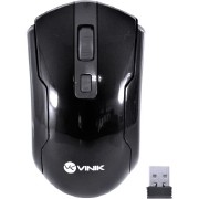 MOUSE OPTICO S/FIO PRETO 1000DPI W700 - VINIK