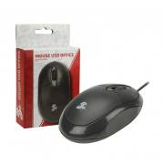 MOUSE OPTICO USB OFFICE PRETO 1000DPI