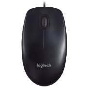 MOUSE OPTICO USB PRETO 1000DPI M90 - LOGITECH