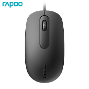 MOUSE USB N200 1600DPI PRETO RA016  - RAPOO