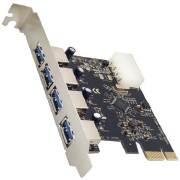 PLACA PCI-E 4 PORTAS USB 3.0 5GBPS DP-43 - DEX M