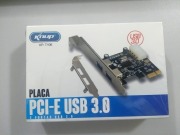 PLACA PCI-E COM 2 USB 3,0 KP-T106 - KNUP