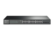 SWITCH GERENCIAVEL L2 24 PORTAS TL-SG2424P T1600G-28PS 10/100/1000MBPS + 4 SLOTS SFP COMBO - TP-LINK